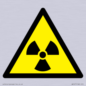 W003 Warning: Radioactive material or ionizing radiation